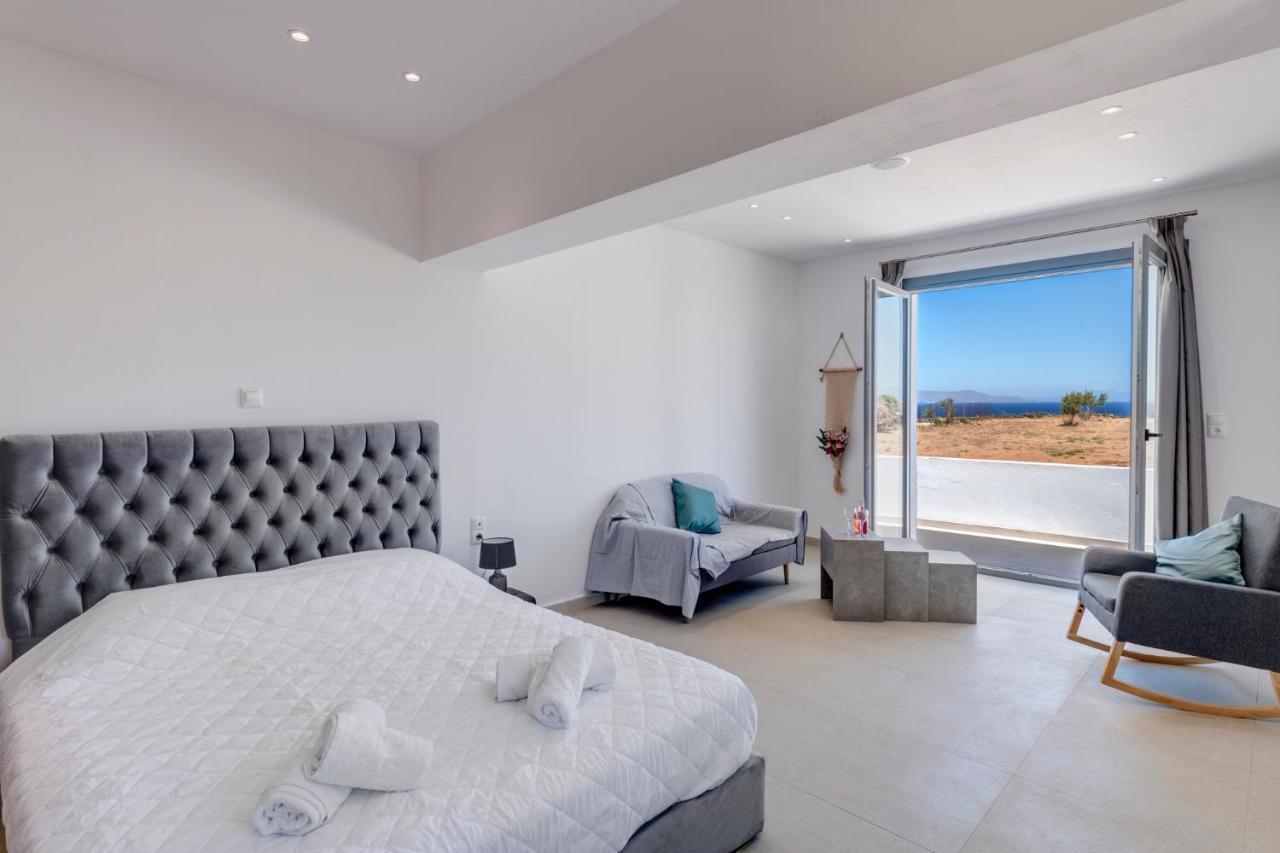 Chrysonisos Suites With Sunset & Seaviews Near Kini Bagian luar foto