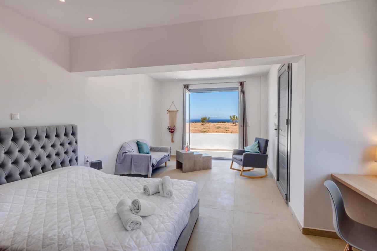 Chrysonisos Suites With Sunset & Seaviews Near Kini Bagian luar foto